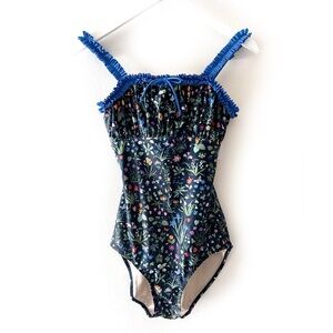 Lime Ricki Floral Swimsuit - S